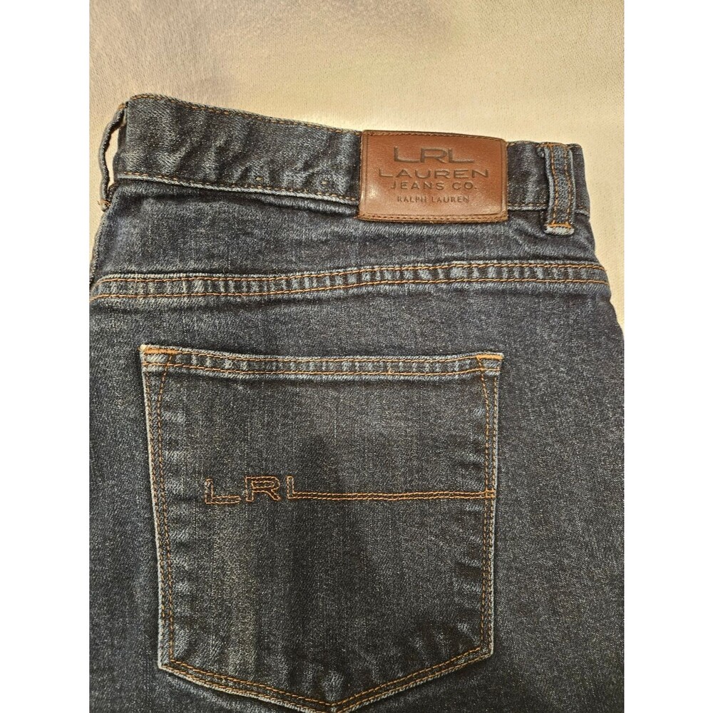 Lauren Ralph Lauren Dark Indigo Modern Slim 16 Straight-Leg Jeans